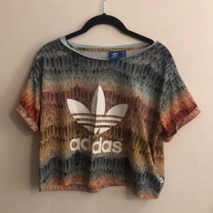 Adidas cropped tee